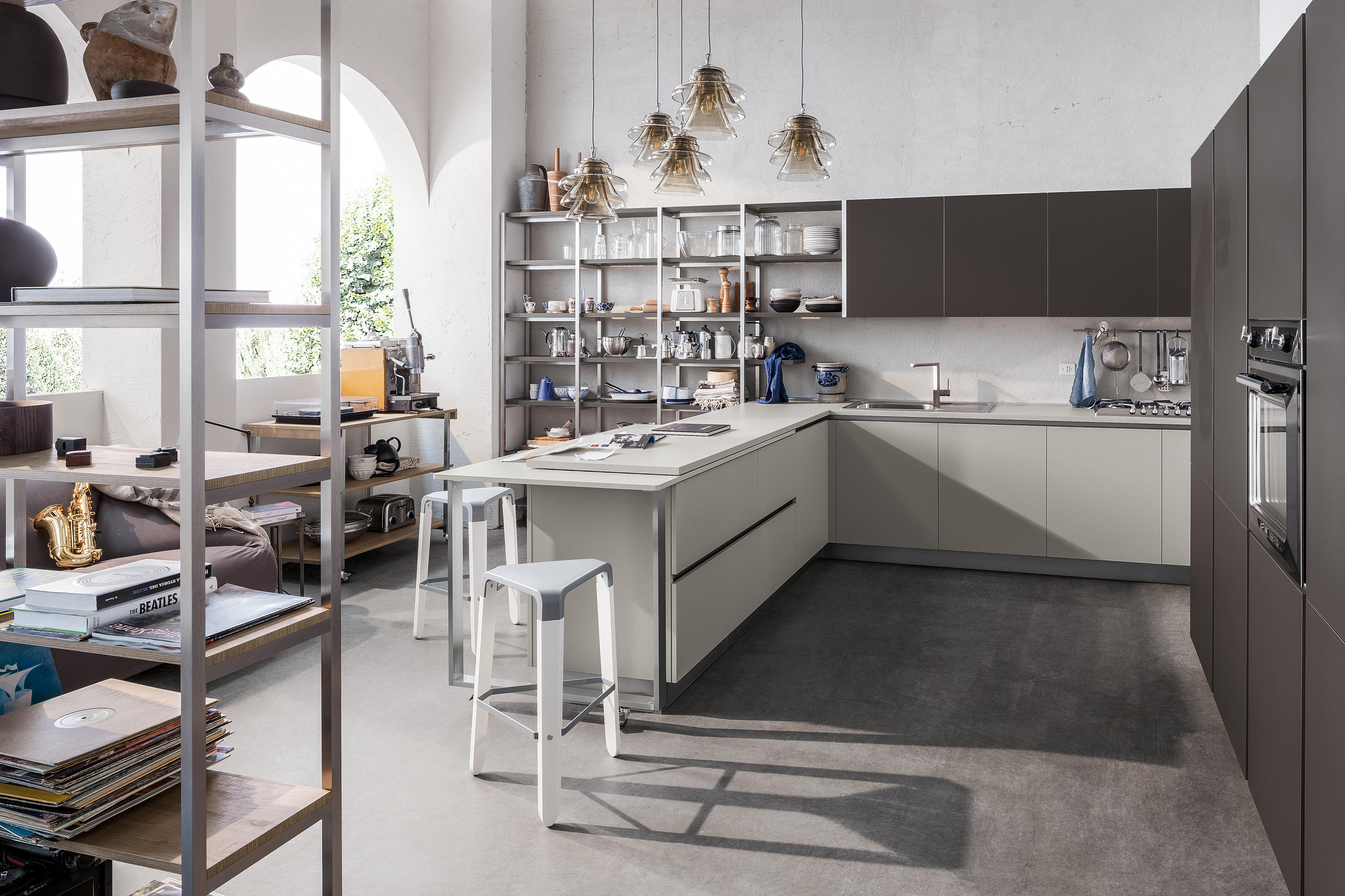 Cucina grigia pareti : colori pareti cucina grigia. cucina grigia ...