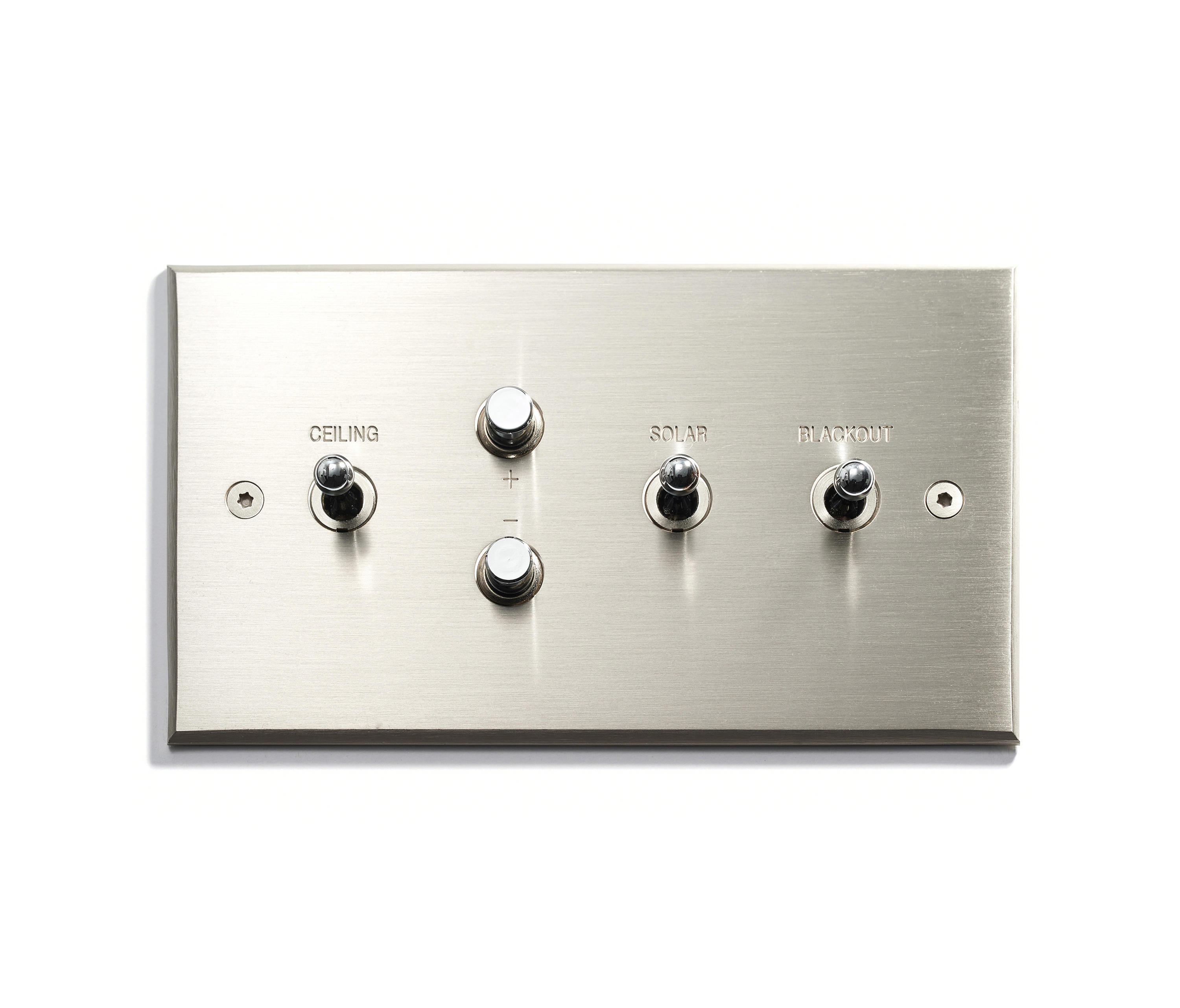 KEYPAD 1 INV + 2 BP + 2 INV Pushbutton switches from Meljac distributed by LVLUSA Architonic