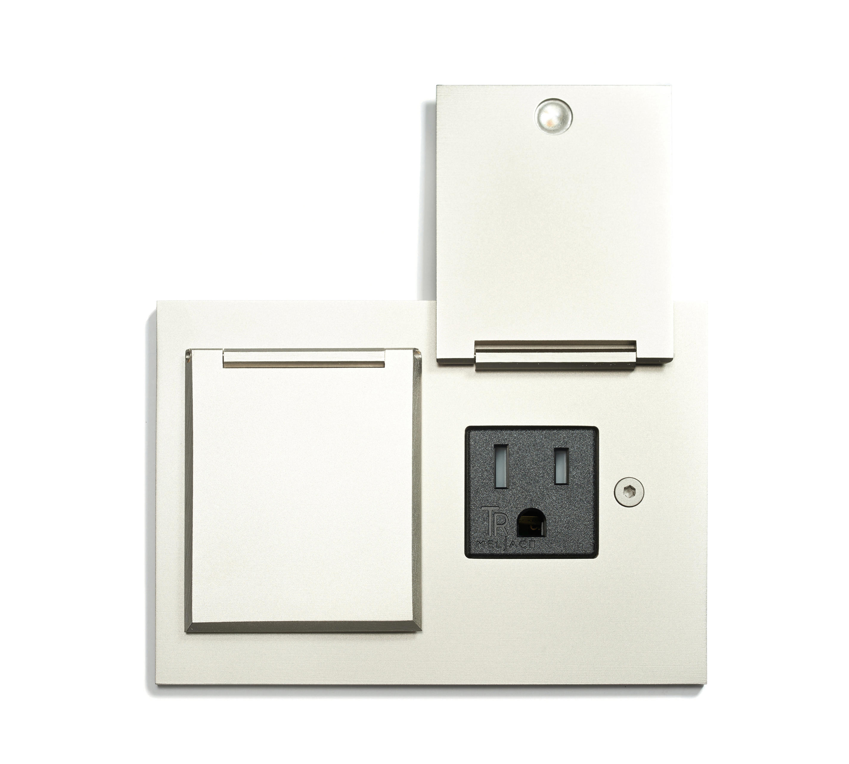 KITCHEN OUTLET DUPLEX COVERS American sockets from Meljac