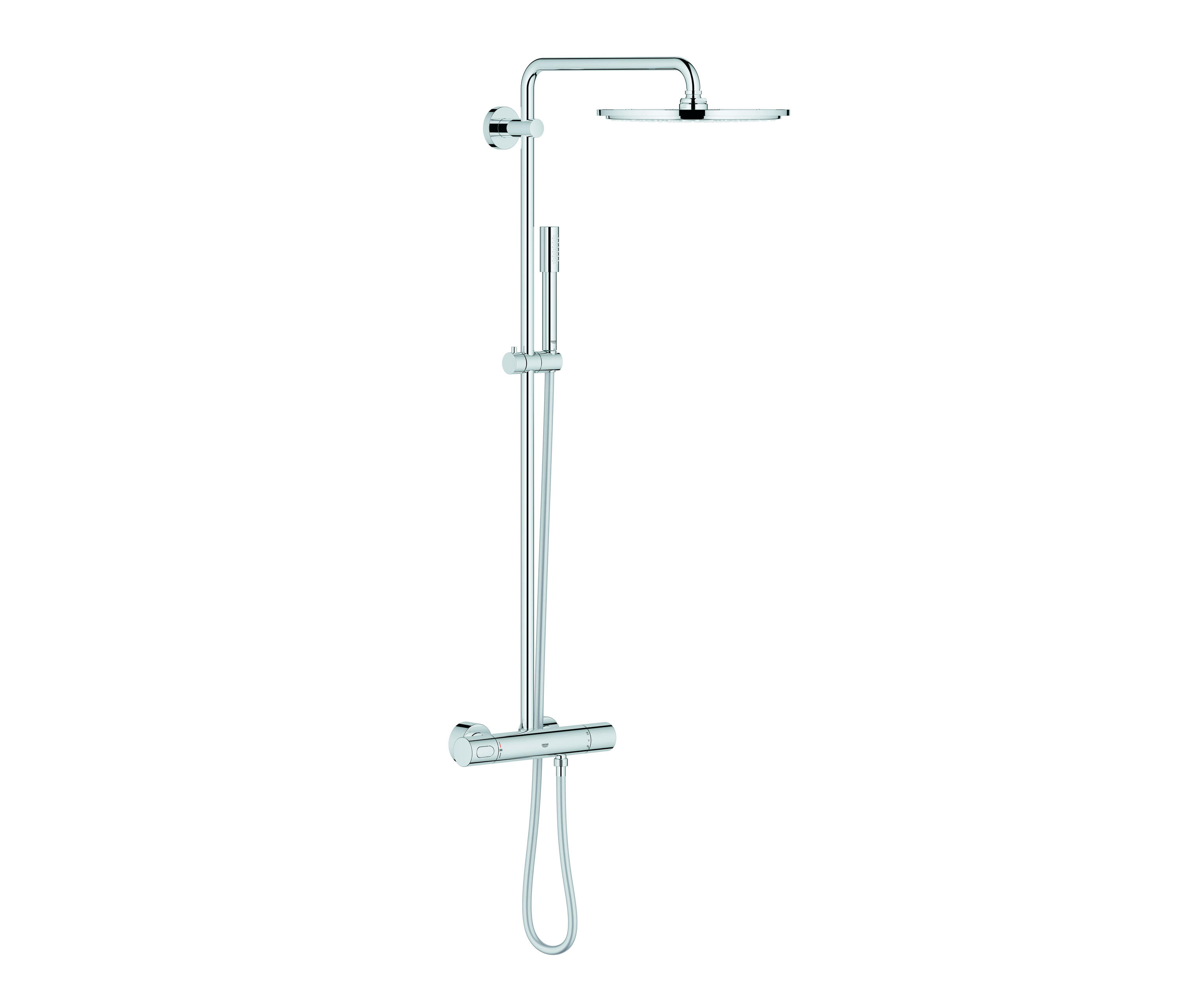 Sistema de ducha Grohe Euphoria con cabezal de ducha metálico Allure 230