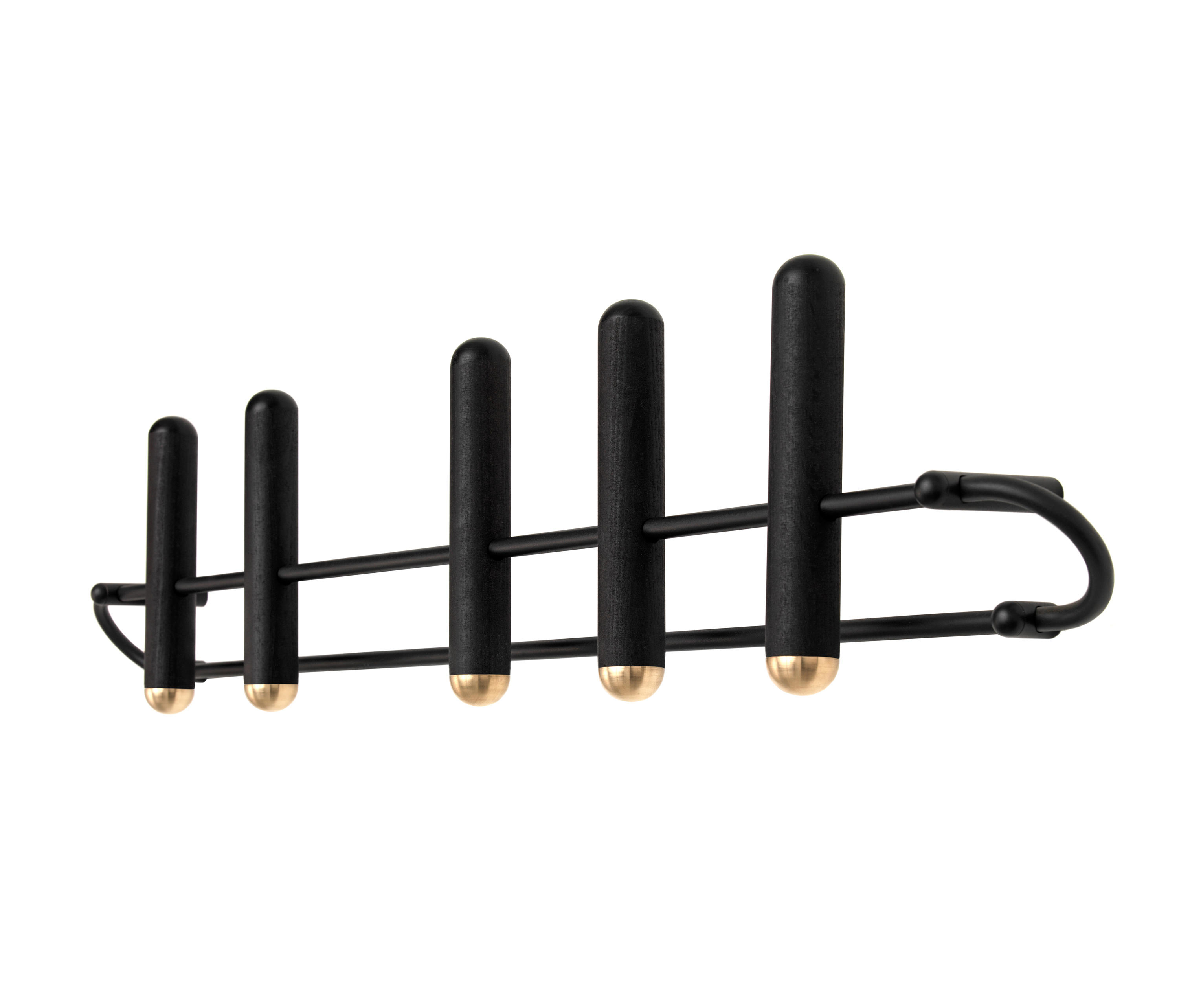 PIN HOOK RAIL WITH 5 HOOKS Hook rails from Schönbuch Architonic