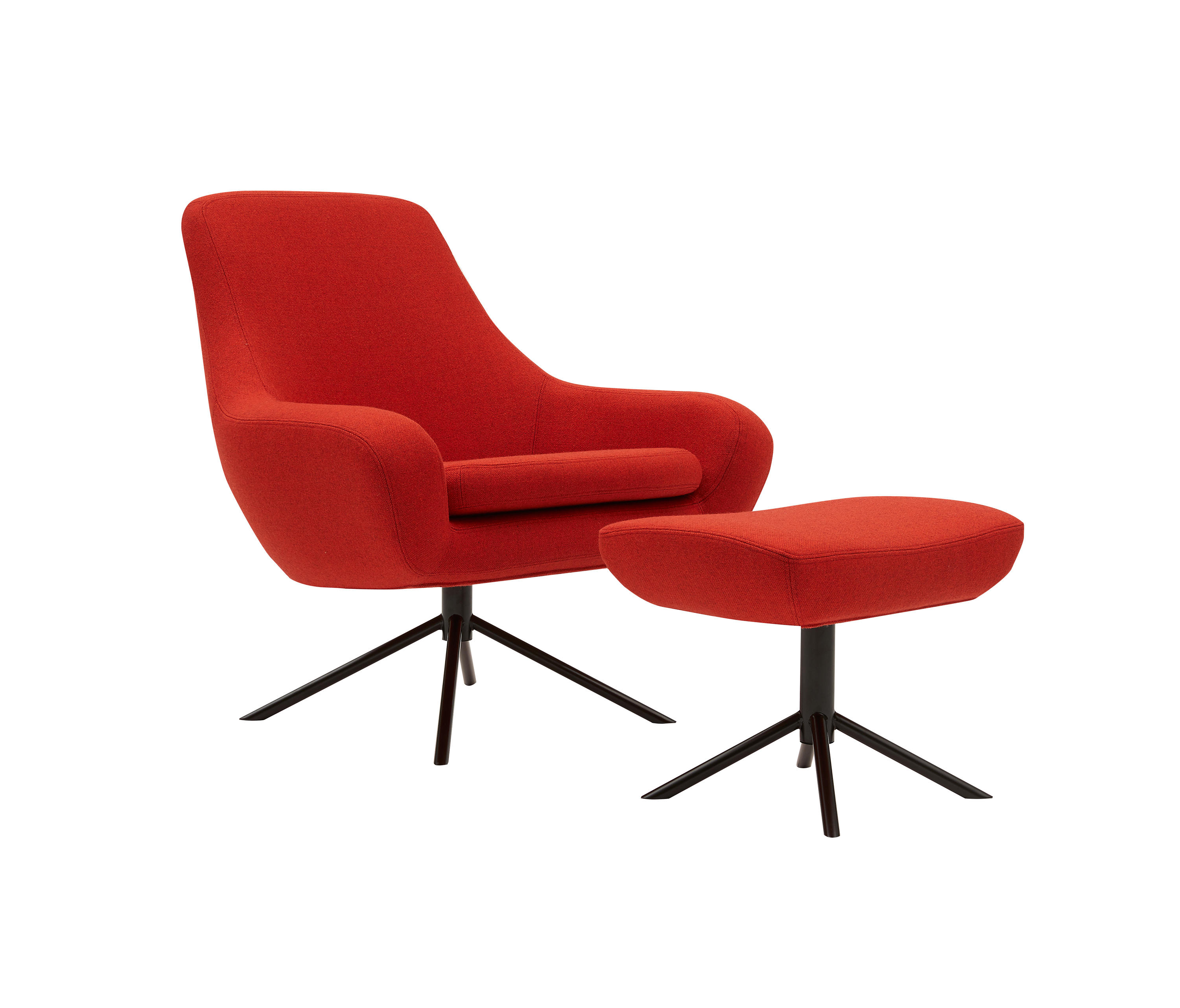 NOOMI SWIVEL CHAIR & POUF Lounge chairs from Softline A/S Architonic