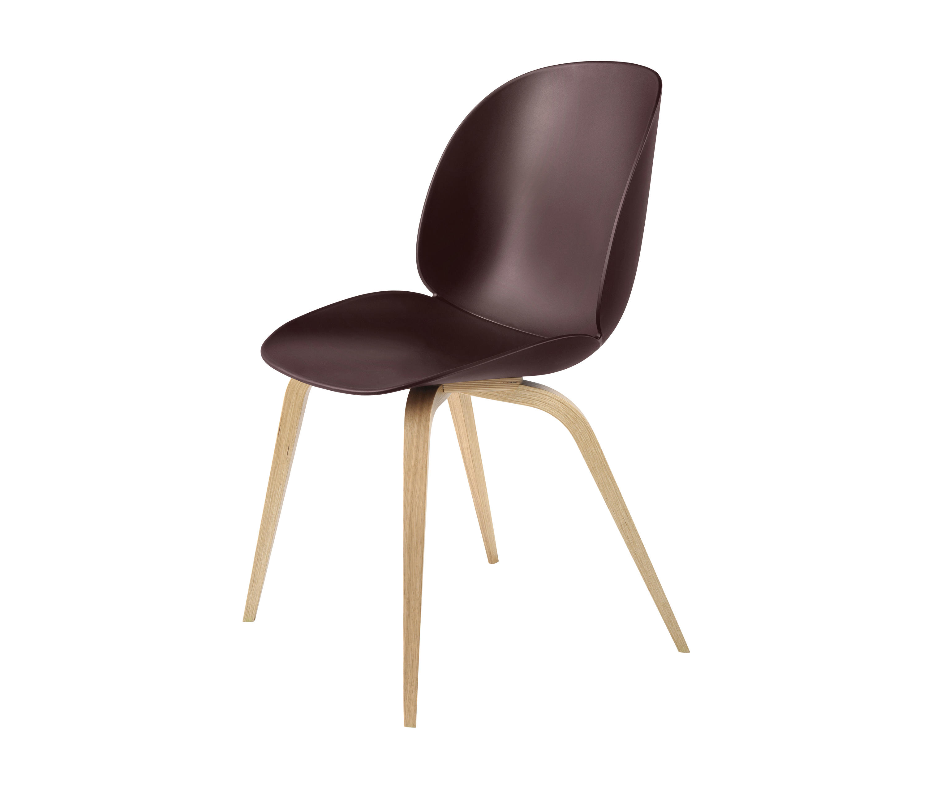 BEETLE CHAIR - WOOD BASE - Chairs from GUBI | Architonic