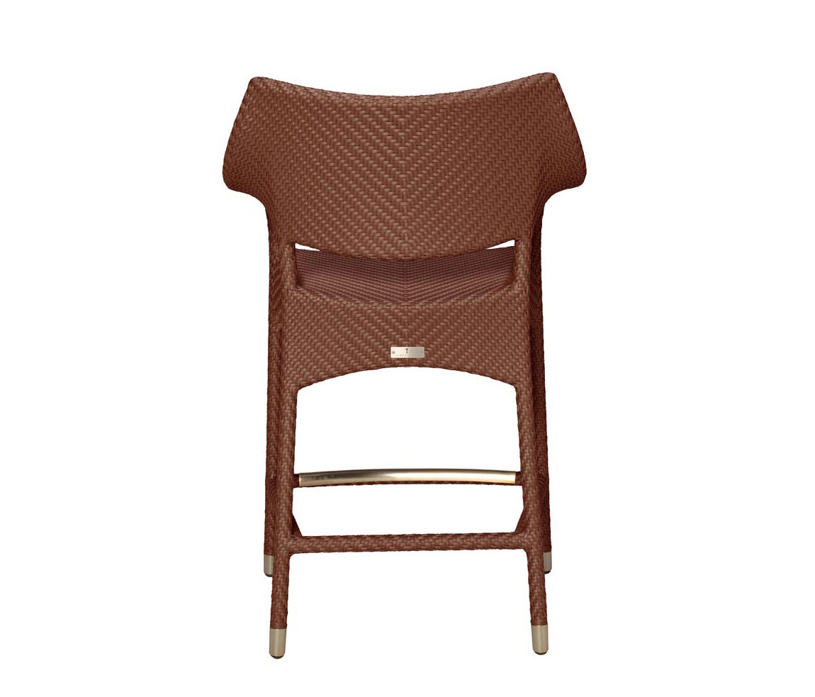AMARI RATTAN COUNTER STOOL WITH ARMS Architonic