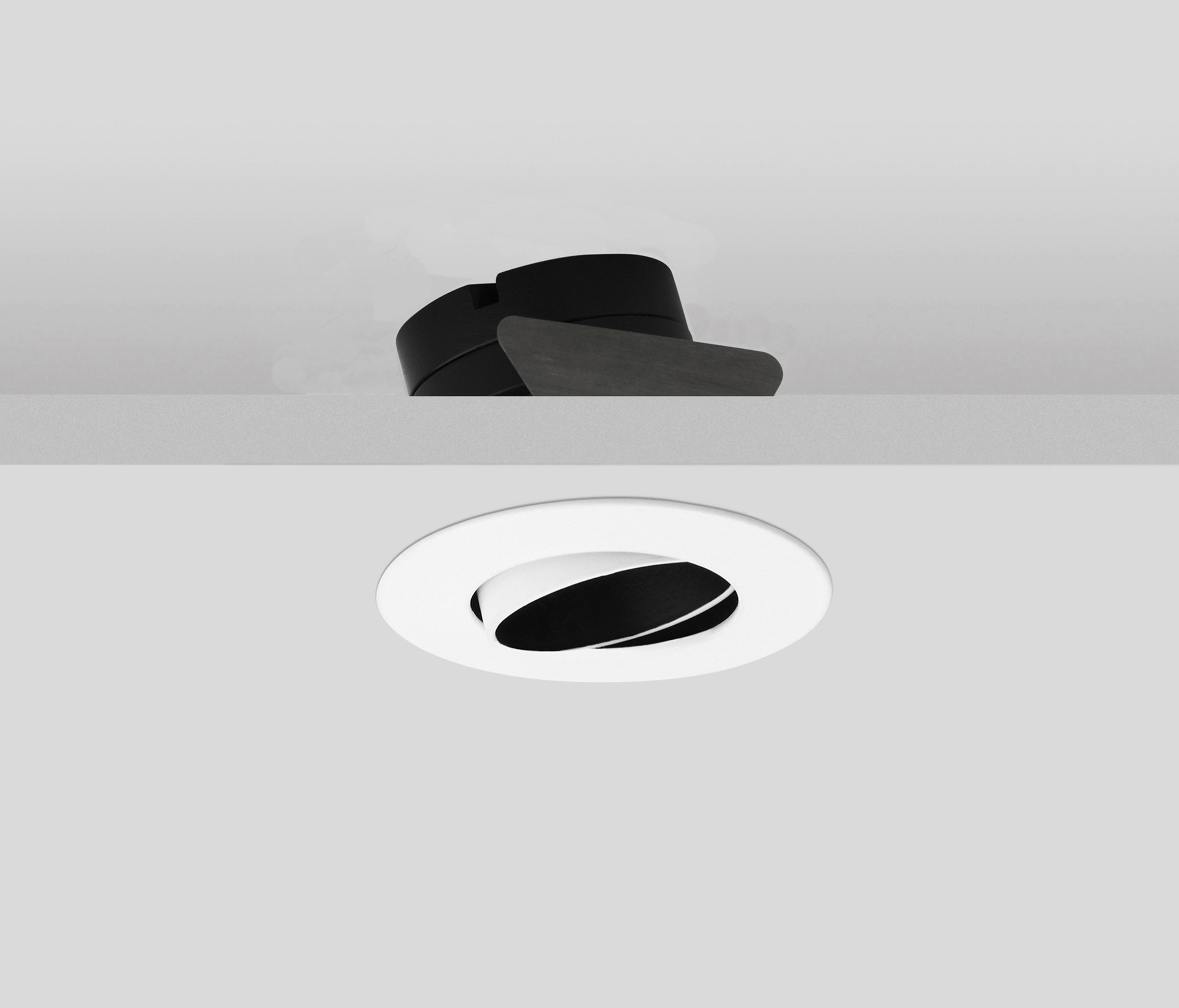 Fazer White Wide 2700k Recessed Ceiling Lights From John Cullen