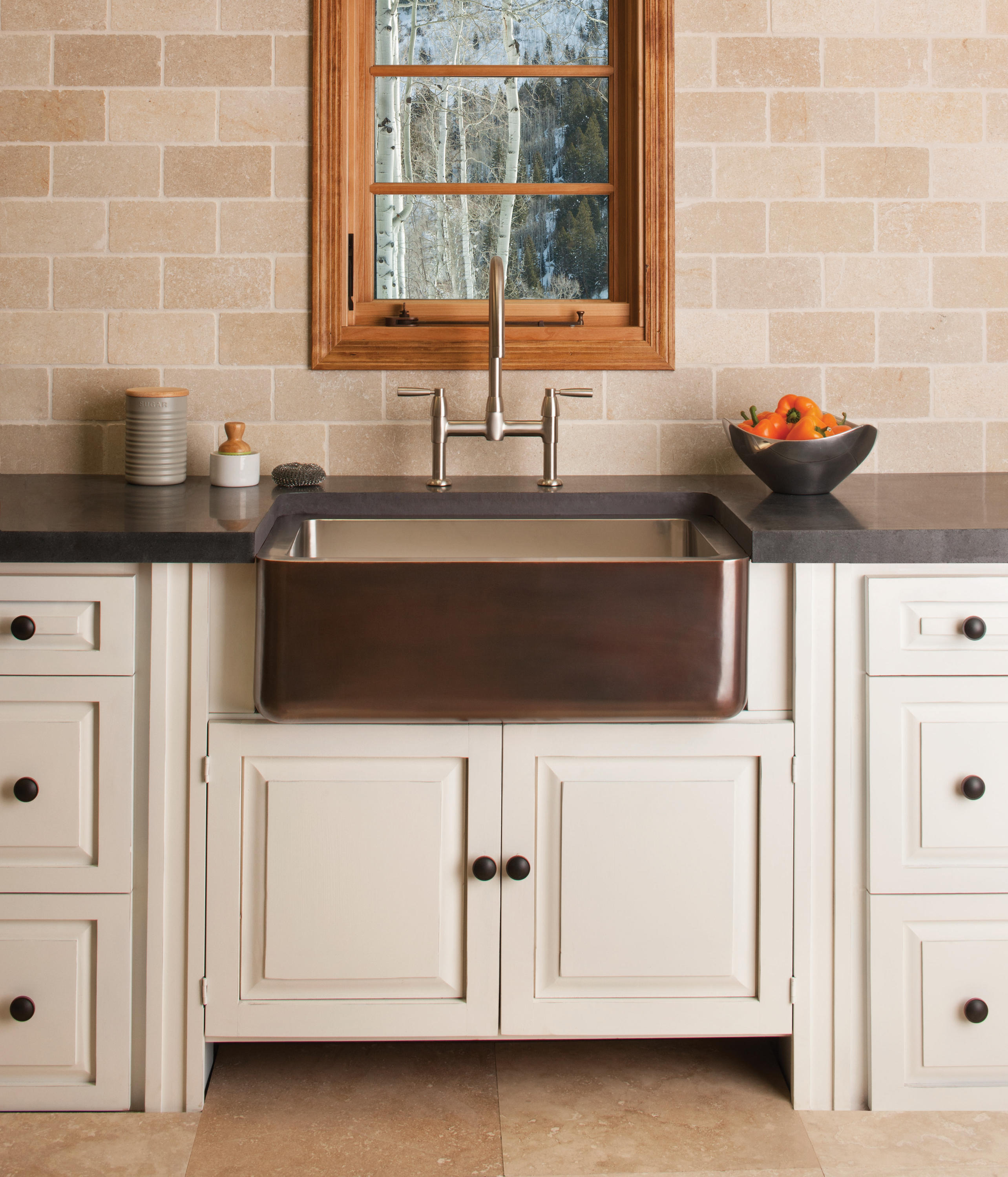 Copper Stainless Farmhouse Sink Architonic