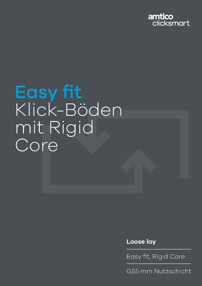 Easy fit Klick-Böden mit Rigid Core