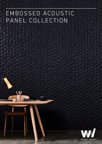 EMBOSSED ACOUSTIC PANEL COLLECTION