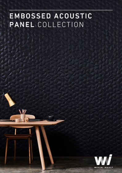EMBOSSED ACOUSTIC PANEL COLLECTION