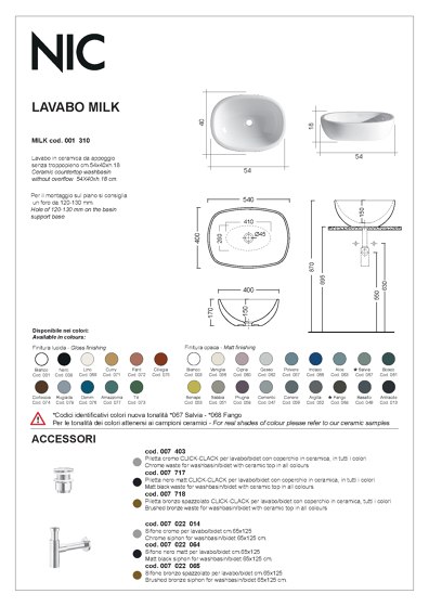 Milk | Catalogue