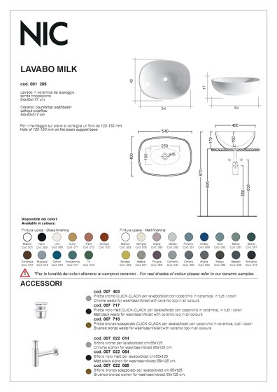 Milk | Catalogue