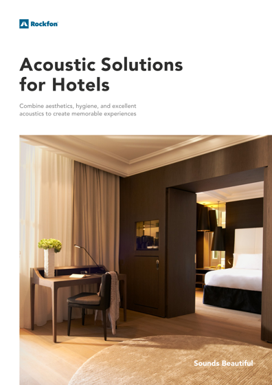 Acoustic Solutions for Hotels