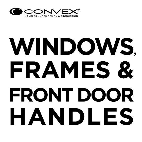 WINDOWS FRAMES & FRONT DOORS HANDLES (el)