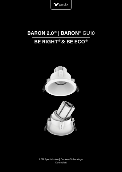 Baron 2.0® | Baron® GU10 | Be Right® & Be Eco®