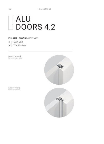 Technical Data Alu Doors 4.2