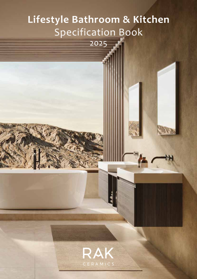 Lifestyle Bathroom & Kitchen Specification Book 2025