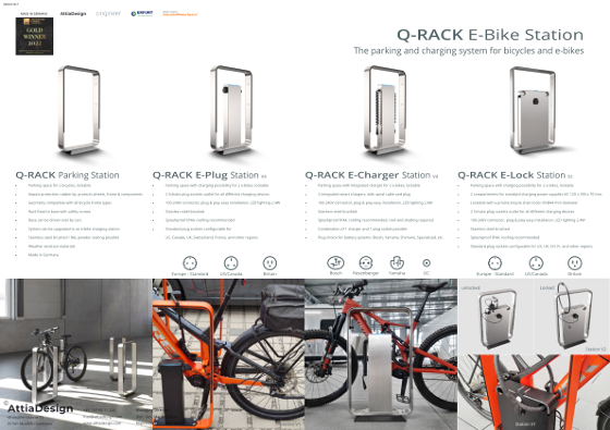 Q-Rack E-Bike Station