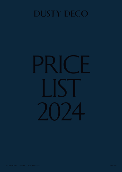 Price List 2024