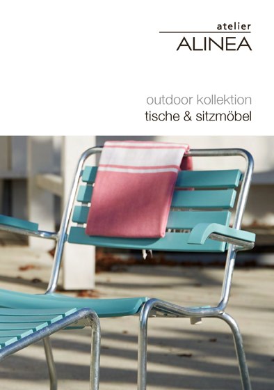 outdoor kollektion | tische & sitzmöbel