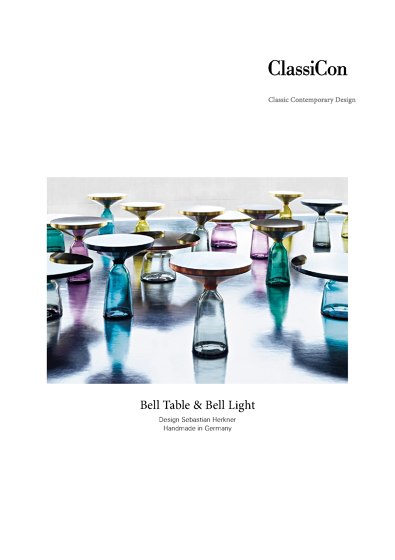 Bell Table & Bell Light | Sebastian Herkner