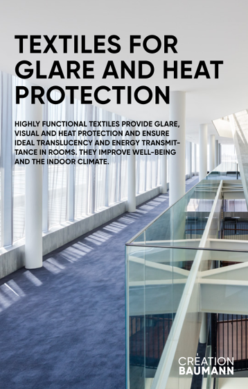 Textiles For Glare and heat Protection