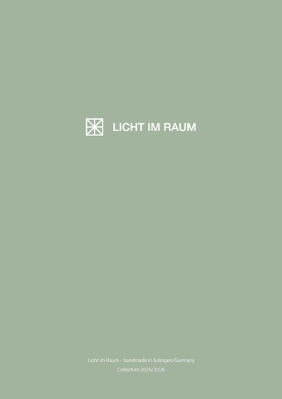 Licht im Raum Collection 2025/2026