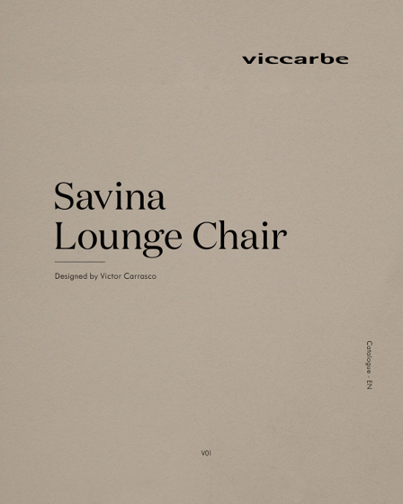 Savina Lounge Chair | Designed by Victor Carrasco