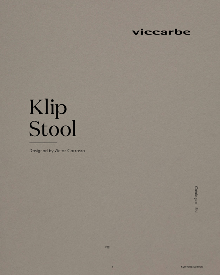 Klip Stool | Designed by Victor Carrasco