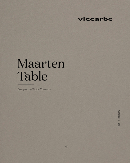 Maarten Table | Designed by Victor Carrasco