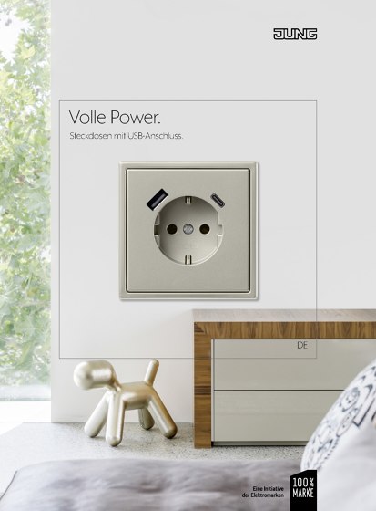 Volle Power | Steckdosen mit USB Anschluss
