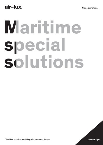 Maritime special solutions