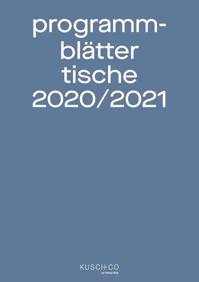 Programm­ Blätter Tische 2020/2021