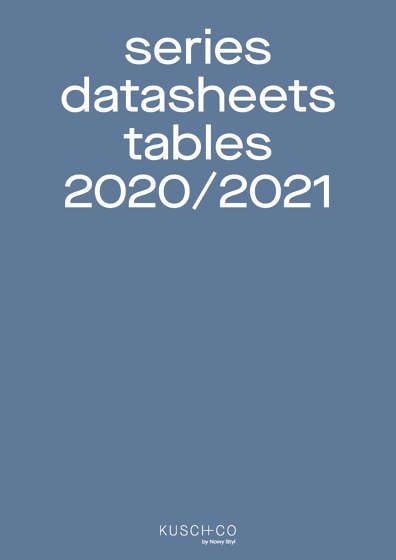 Series Datasheets Tables 2020/2021