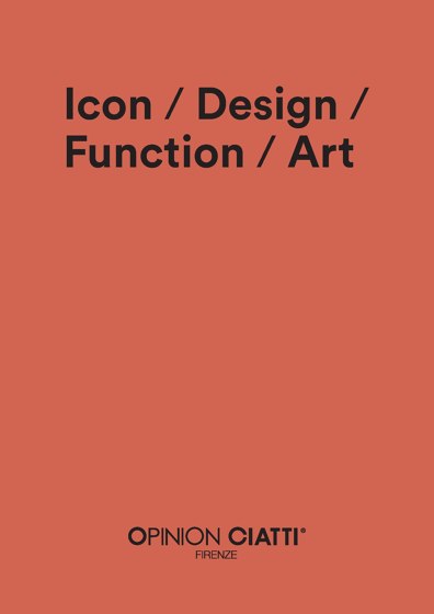 Icon / Design / Function / Art - Catalogue 2022