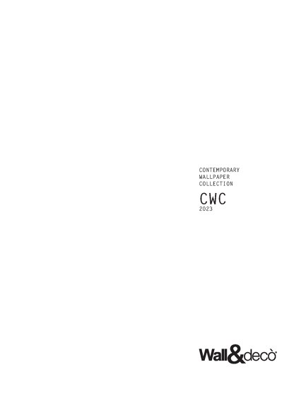 CONTEMPORARY WALLPAPER COLLECTION | CWC 2023