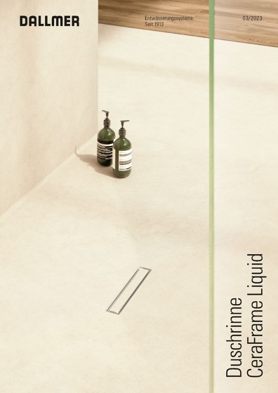 Duschrinne | CeraFrame Liquid