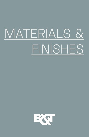 Materials & Finishes