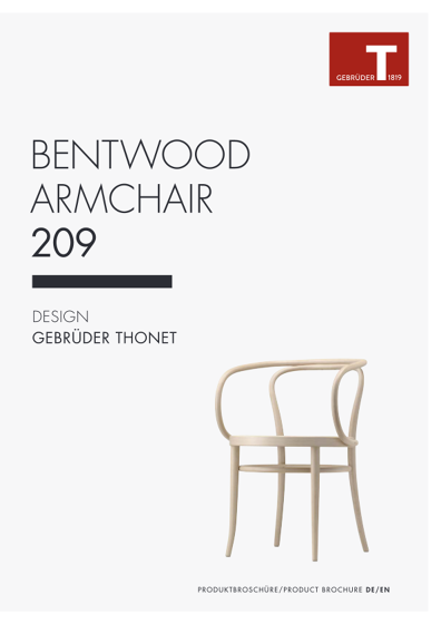 Bentwood armchair 209