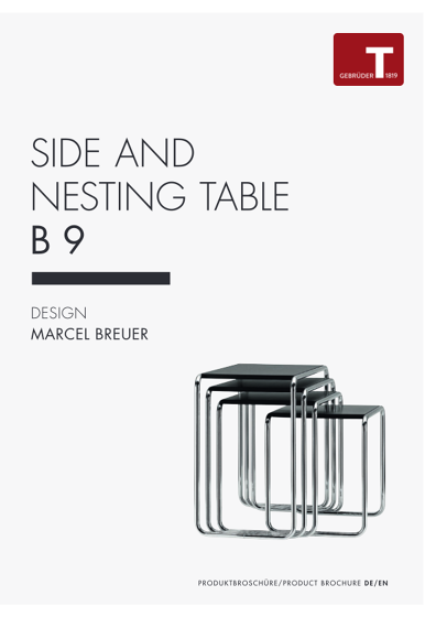 Side and Nesting Table B 9