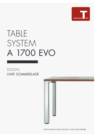 Table System A 1700 EVO