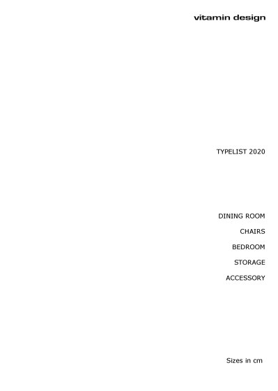 Typelist 2020 (cm)