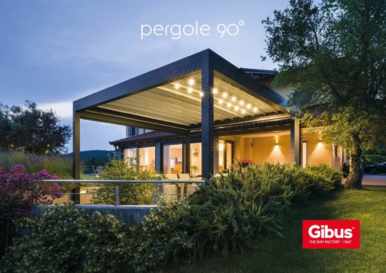pergole 90 °