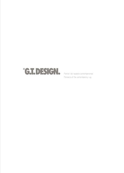 G.T.DESIGN Catalogue