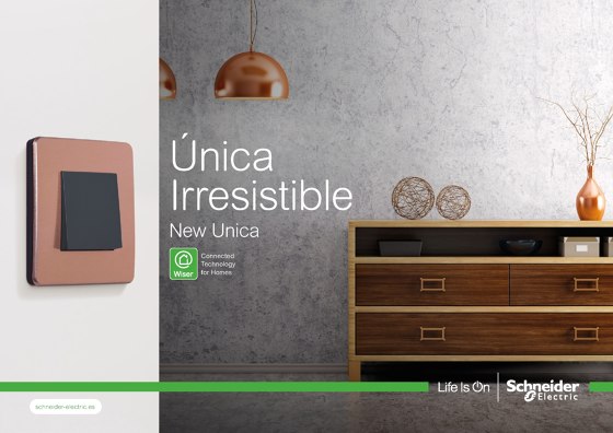 Schneider electric unica в интерьере