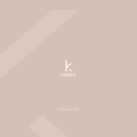 Catalogue de Klybeck | Architonic