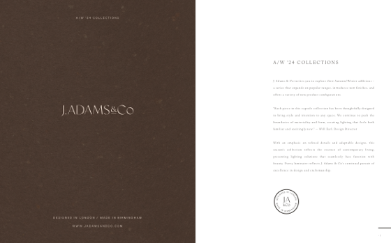 Catálogos de J. Adams & Co | Architonic 