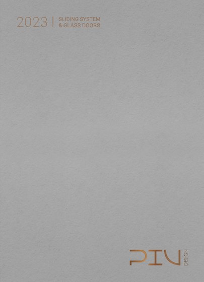 PIU Design catalogues | Architonic
