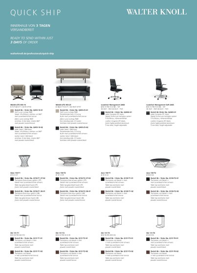 Walter Knoll catalogues | Architonic