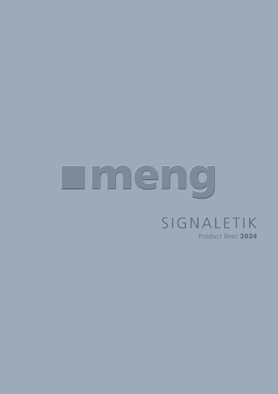 Catálogos de Meng Informationstechnik | Architonic 