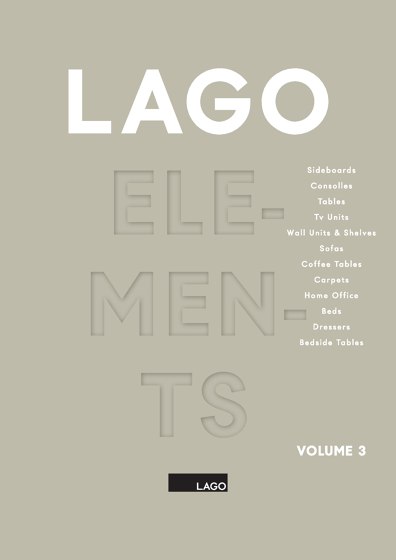 LAGO catalogues | Architonic